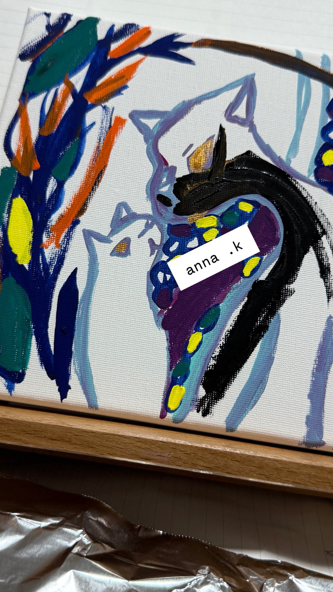 絵：ANNA．Ｋ　仔猫、子犬と花海 silver.0 on X: 