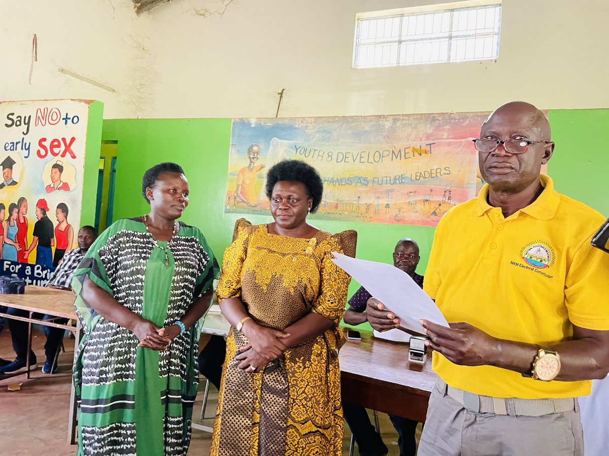 AmulaAlbert's tweet image. Today evening we concluded the tallying of results for Tororo district woman MP with Hon @HonOpendi emerging as the winner of the @NRMOnline primaries.