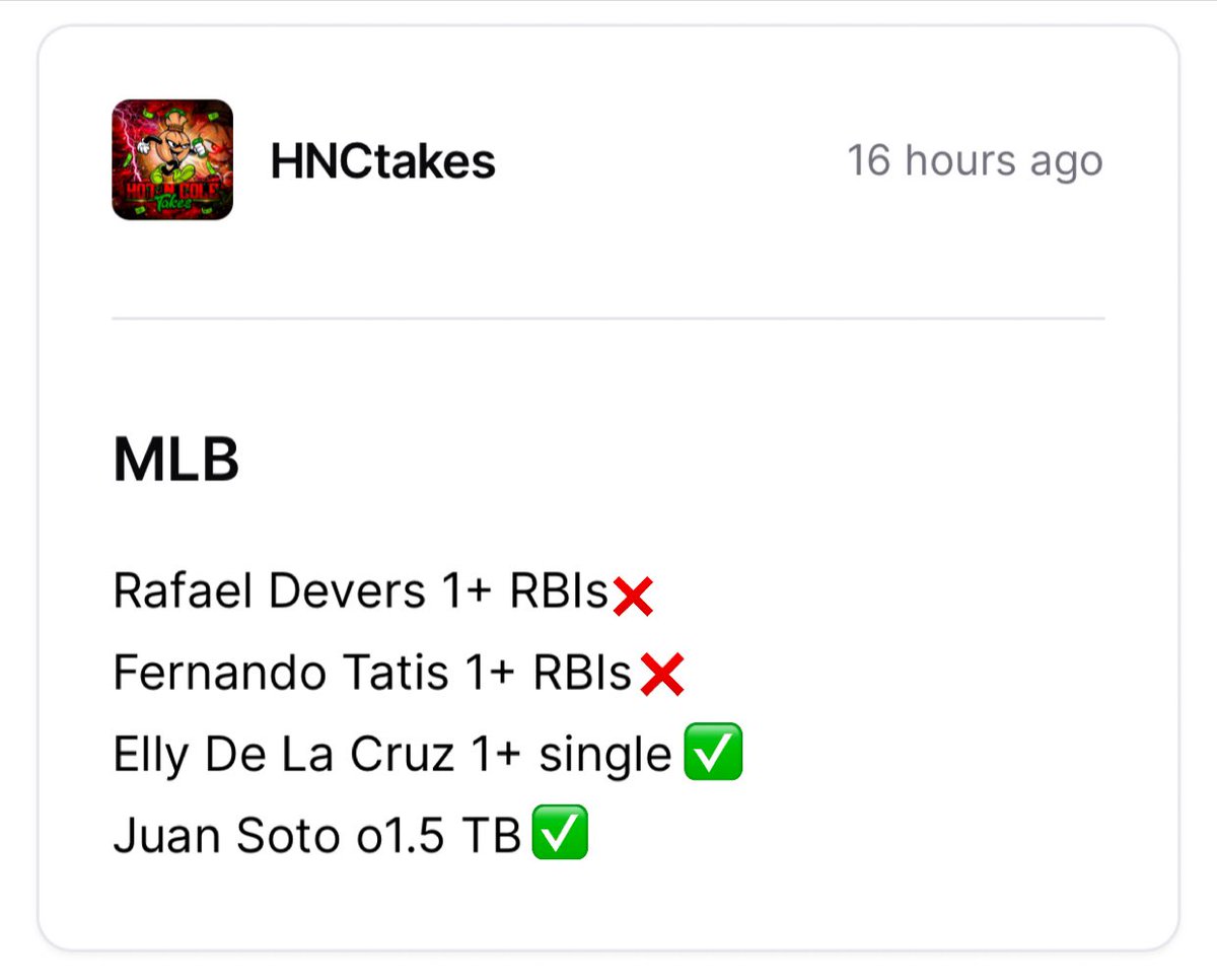 Free play hit last night and VIP went 2-2 +0.65u. Not a bad day. Daughter’s birthday party today so I’ll try my best to get some plays out later! #GamblingX #sportscoin