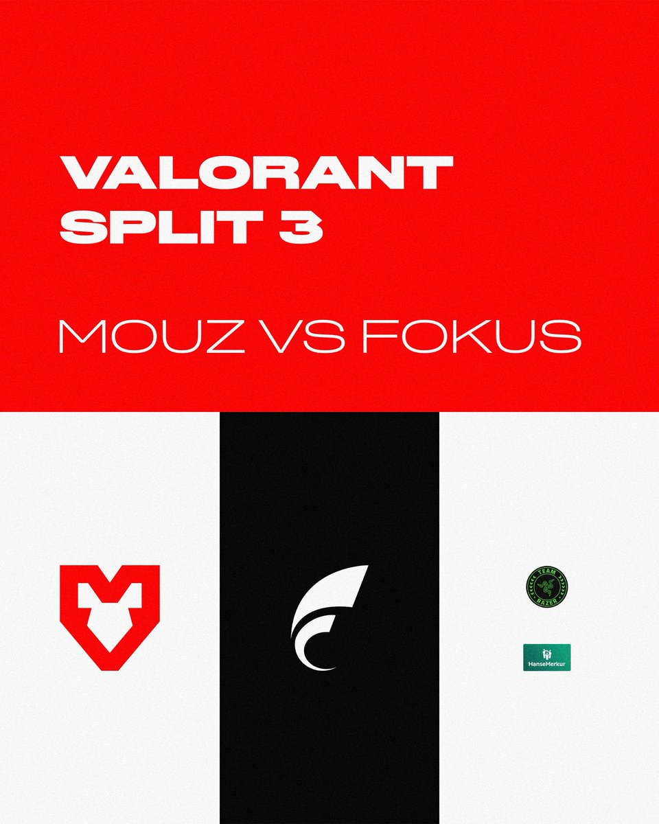 Time to defend the No. 1 spot in our group of the Hanse Merkur <a href="/valleague_dach/">HanseMerkur Challengers DACH</a> league!

20:00 CEST 🆚 <a href="/FOKUSCLANGG/">FOKUS</a>