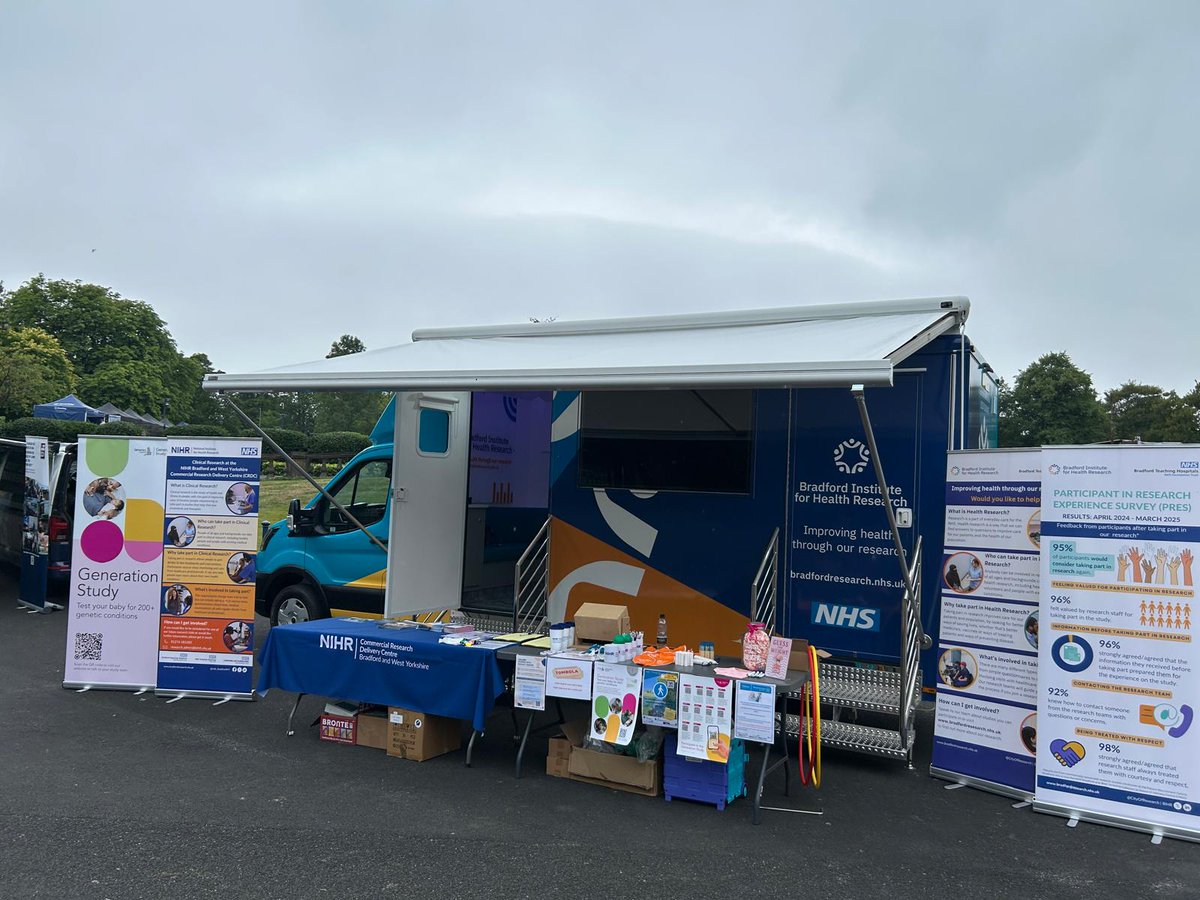 CityOfResearch (@cityofresearch) on Twitter photo Come and meet <a href="/MRVinBradford/">MRVinBradford</a> on it's debut outing at Bradford Food and Lifestyle Mela. Pop by to say hello and learn about research studies that are directly benefiting our local community. See how your participation could help your neighbours and future generations. #BFLM2025 Come and meet <a href="/MRVinBradford/">MRVinBradford</a> on it's debut outing at Bradford Food and Lifestyle Mela. Pop by to say hello and learn about research studies that are directly benefiting our local community. See how your participation could help your neighbours and future generations. #BFLM2025