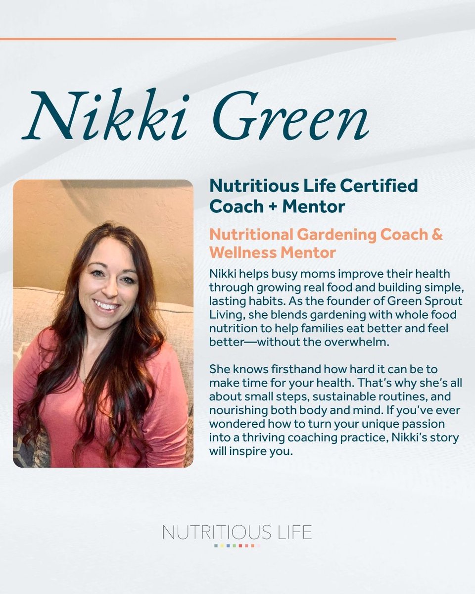 NutritiousLife_'s tweet image. ✨Meet the grads behind Ask a Grad!
🎙️ Lori Ello built her biz while working full-time
🌿 Nikki Green helps moms grow wellness from the garden up
📅 July 23 | 🕖 7PM ET | 💻 Free &amp;amp; live
Join us 👉 loom.ly/V0nrCd4
#AskAGrad #NutritionCoach