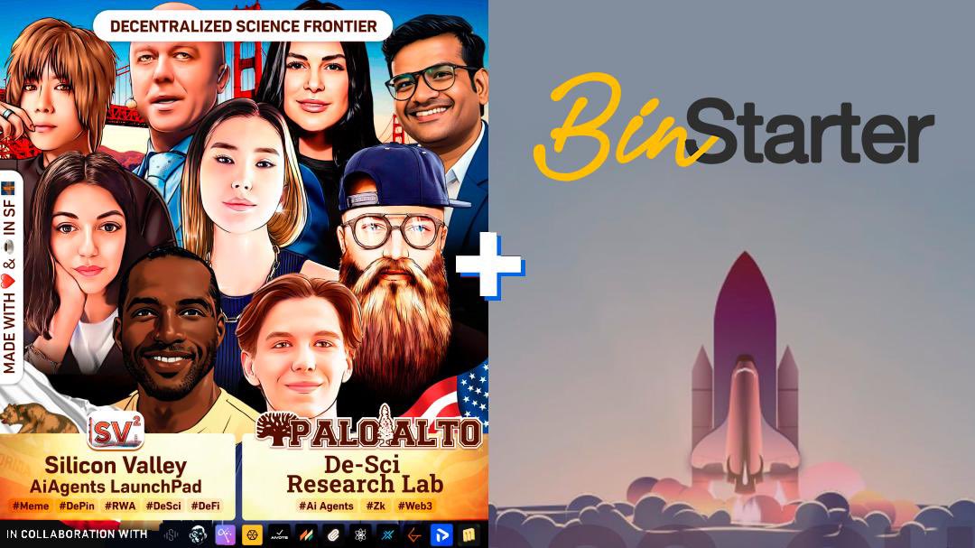 AAAPadSF's tweet image. Silicon Valley Ai Agents LaunchPad (straight outta Palo Alto Research Lab) is reppin Binstarter 🚀
💥 What is BinStarter?
BinStarter is a cutting-edge decentralized launchpad, incubator, and venture platform redefining how early-stage Web3 projects raise funds. Launched in June…