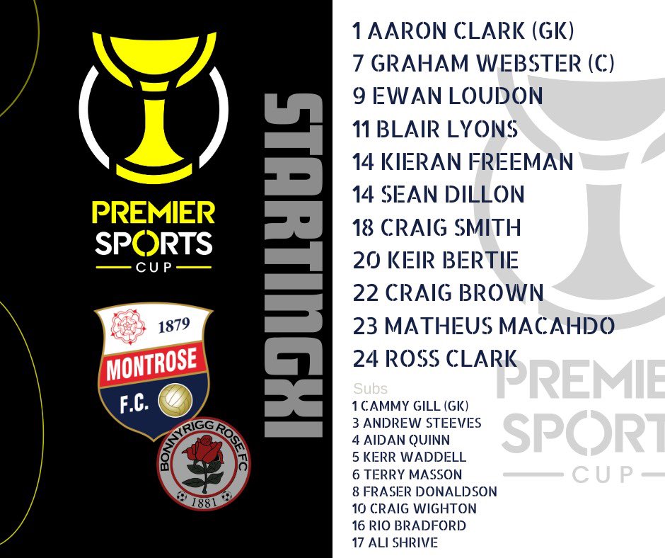 MontroseFC's tweet image. 𝗧𝗲𝗮𝗺 𝗡𝗲𝘄𝘀 | Let’s Go The Mighty Mo! 💙