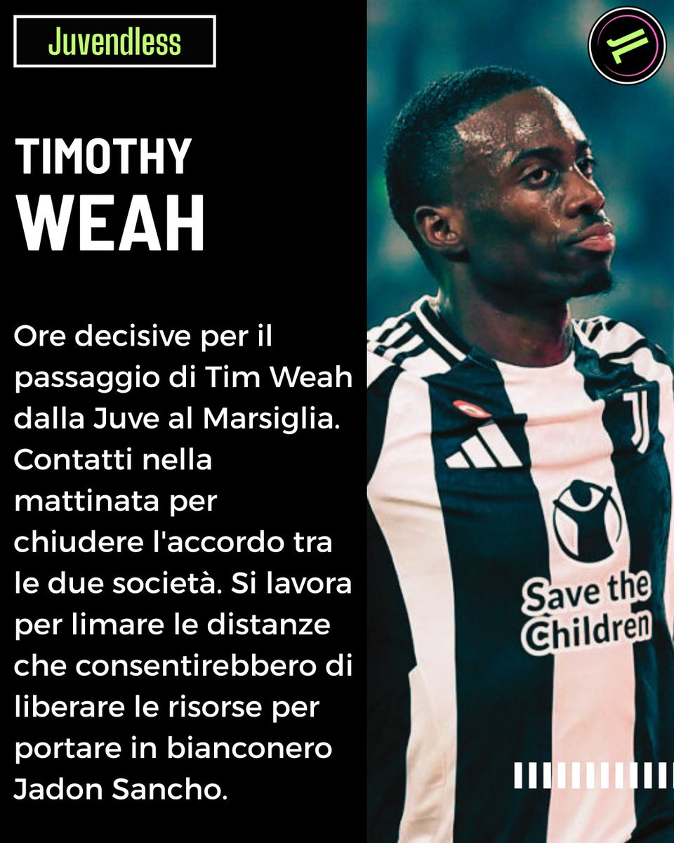 JuvEndLess's tweet image. #weah #Juventus #Calciomercato
