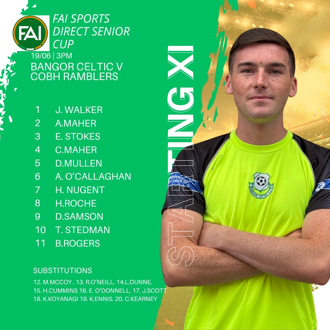 Our starting line up 💛💚