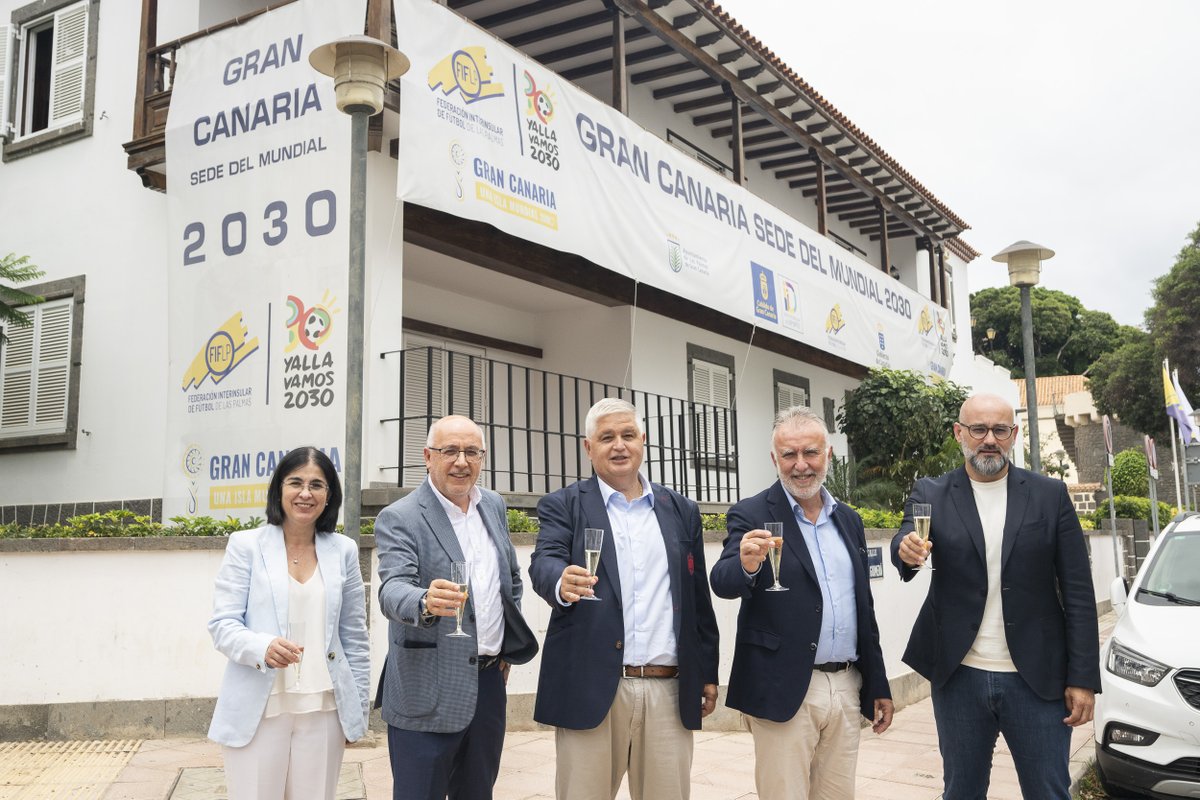 #Mundial2030

Gran Canaria celebra su primer año como sede del Campeonato del Mundo de fútbol, un hito histórico que coloca a la isla en el mapa mundial. 

Durante este tiempo se ha trabajado para convertir el Estadio de Gran Canaria en una sede de primer nivel. 

#GCIslaMundial