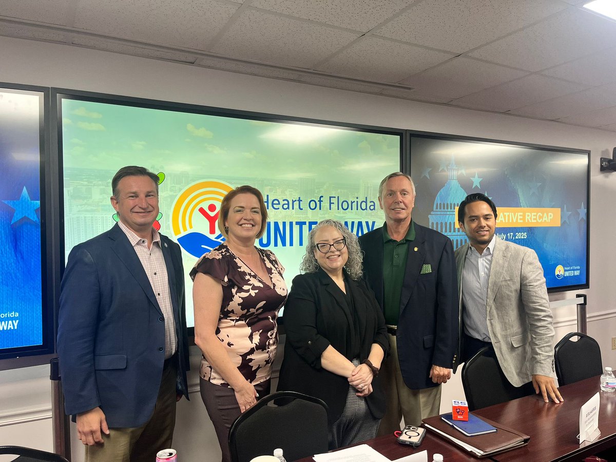 Arrington4Fl's tweet image. This week, I was thrilled to join my colleagues at the @UnitedWay Legislative Recap. 💫
We had an in-depth discussion about the policies and priorities that shaped this year’s legislative session—what moved forward, what stalled, and what’s still urgently needed. From housing…