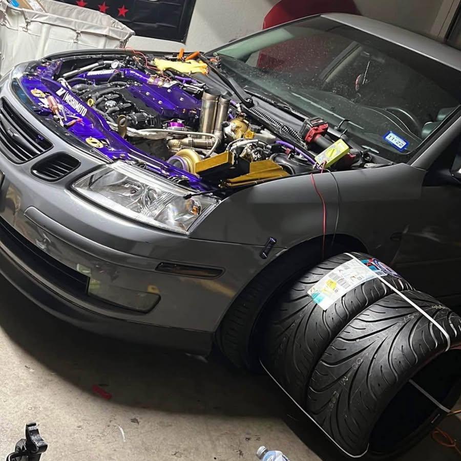 drivertodriver's tweet image. 2007 Saab 9-3 Aero: Moderately Modified, 400hp 2.8L Turbocharged V6, FWD, Manual. drivertodriver.com/car/-OVQbllM--…