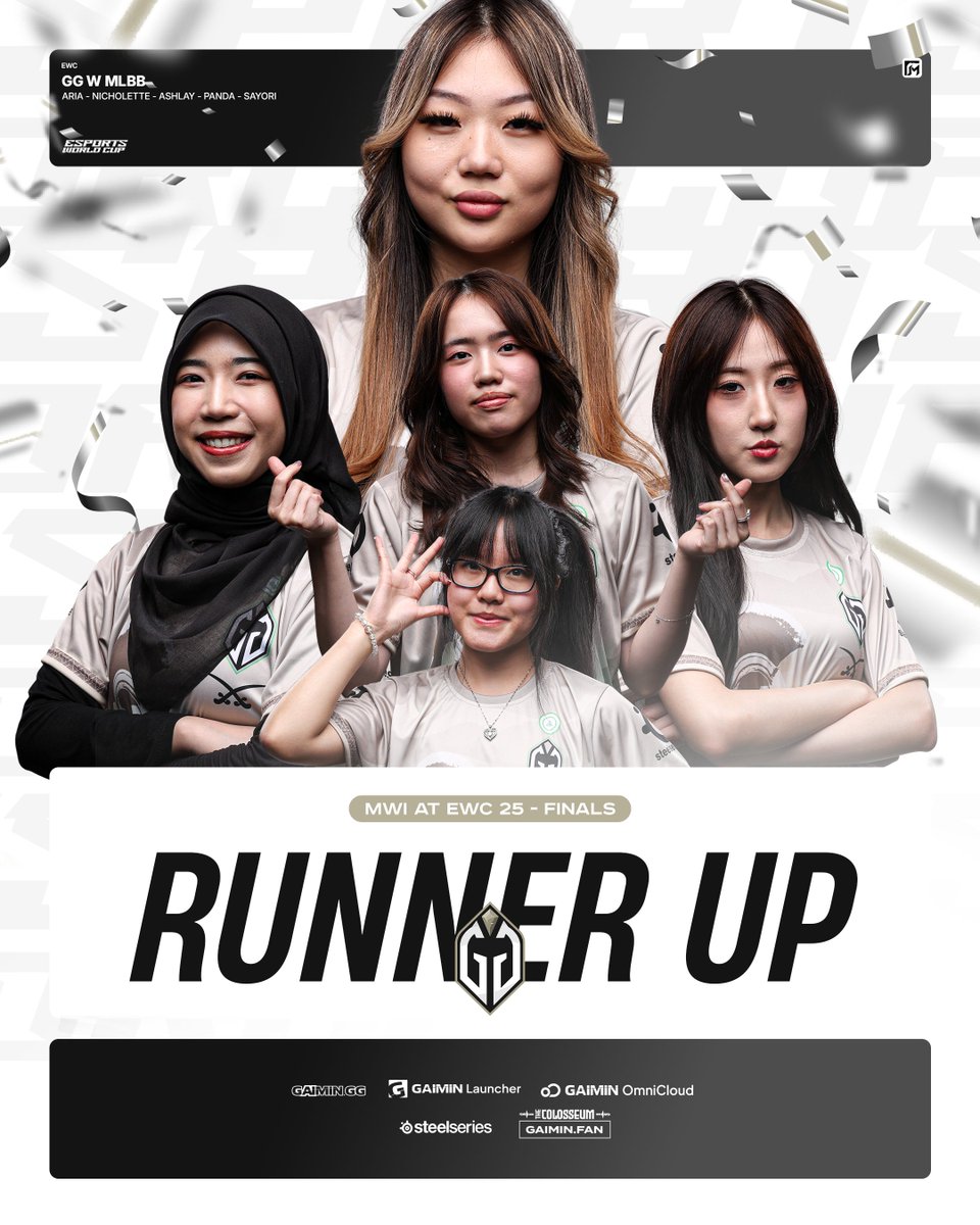 They've done us proud, and they brought back North America to the spotlight ❤️ 

We proudly bow out of MWI at #EWC2025 in 2nd place. Thank you for your support!