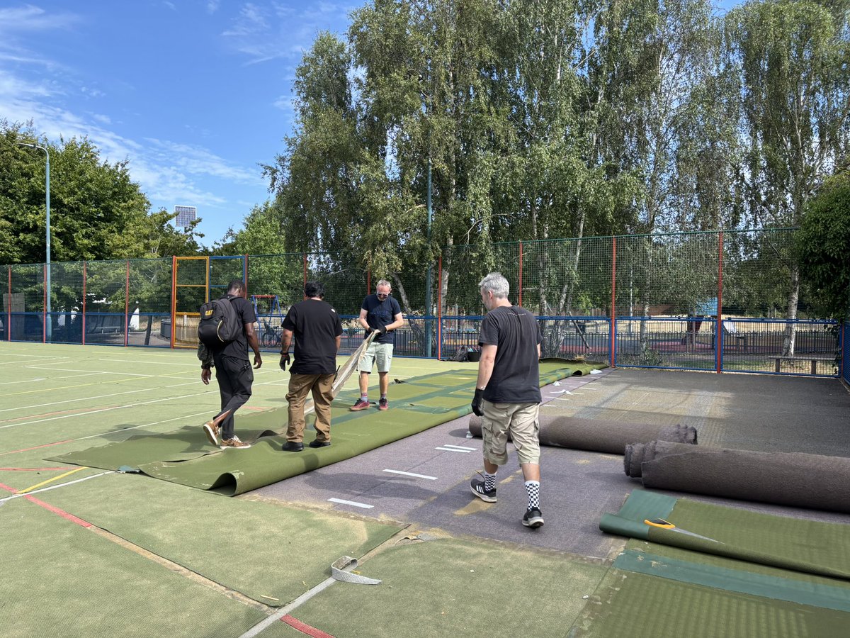 JessopPrimarySchool (@jessopprimary) on Twitter photo 🏟️✨ From Worn-Out to World-Class!
Work in progress…massive thank you to our amazing parents and community for helping transform our pitch into a space our kids can be proud of! 💪⚽️ We can’t wait for the end result in September! <a href="/DeepakSardiwal_/">Cllr Deepak Sardiwal</a> ❤️ #PitchPerfect #CommunityPower 🏟️✨ From Worn-Out to World-Class!
Work in progress…massive thank you to our amazing parents and community for helping transform our pitch into a space our kids can be proud of! 💪⚽️ We can’t wait for the end result in September! <a href="/DeepakSardiwal_/">Cllr Deepak Sardiwal</a> ❤️ #PitchPerfect #CommunityPower