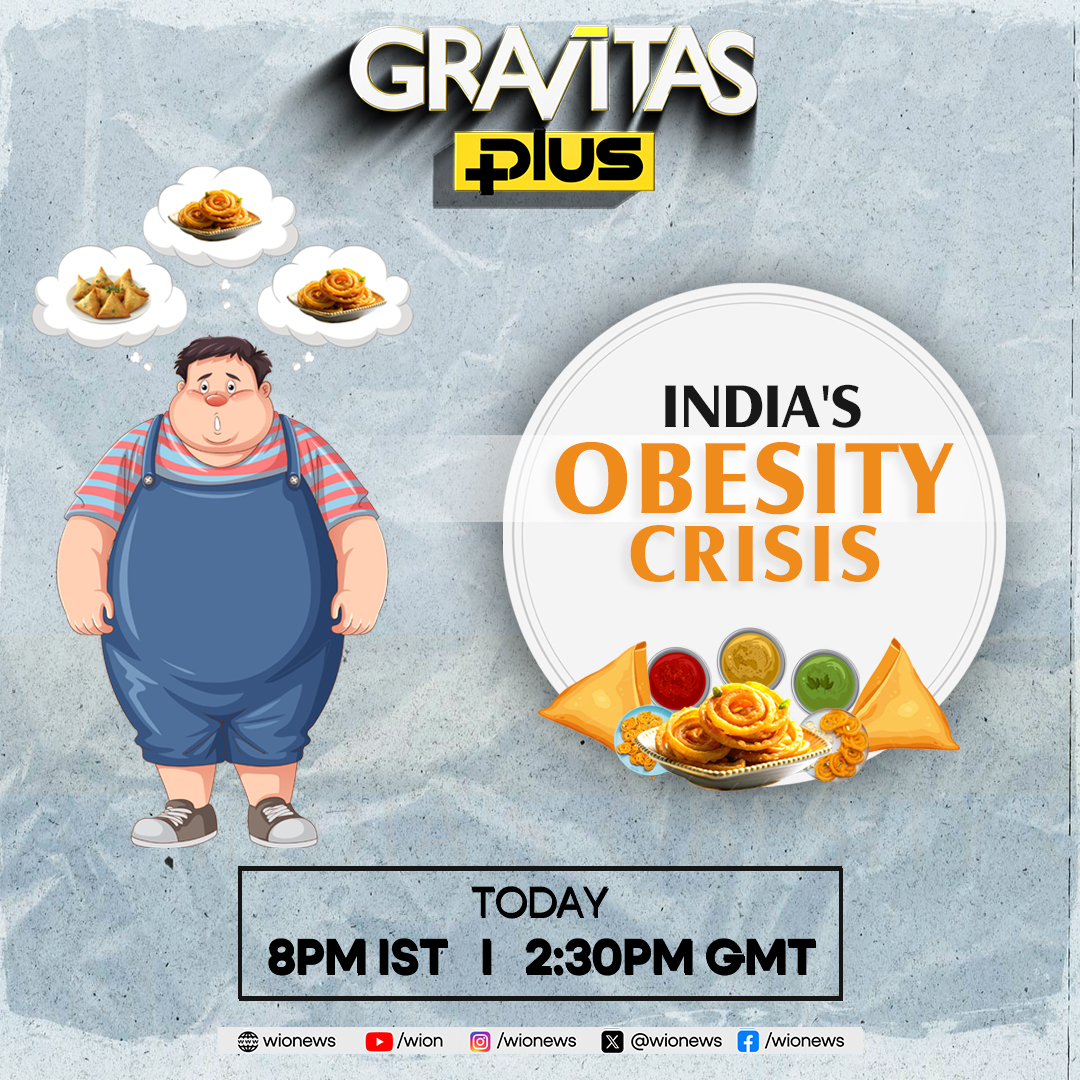 On Gravitas Plus with @mollygambhir:
Why were samosas and jalebis making headlines in India?
How serious is the obesity crisis in India? What causes obesity?
Do you watch what you eat? Do you know what's in your food?

#GravitasPlus #Obesity

Today at 8 PM IST | 2:30 PM GMT