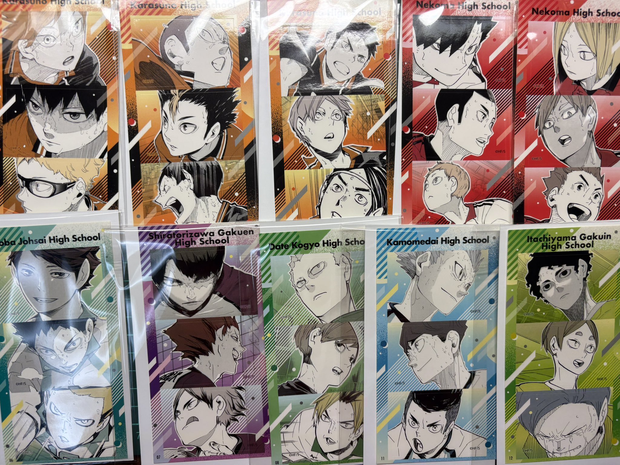 Amazon.co.jp: ハイキュー!! 烏野高校 稲荷崎高校 青葉城西高校 白鳥沢