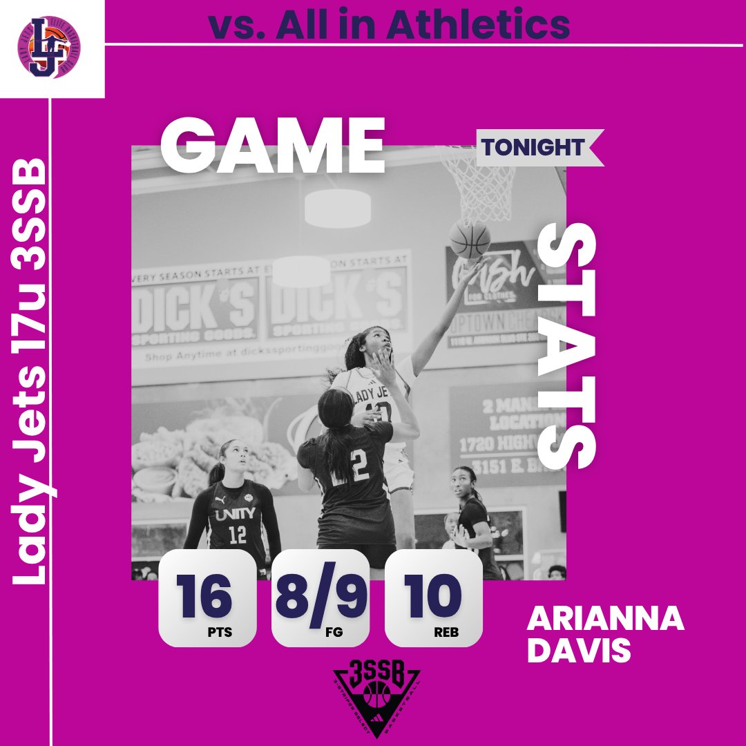 LadyJetsElite's tweet image. DOUBLE DOUBLE + efficiency!! @_AriannaDavis10 did it all last night to help secure the W .