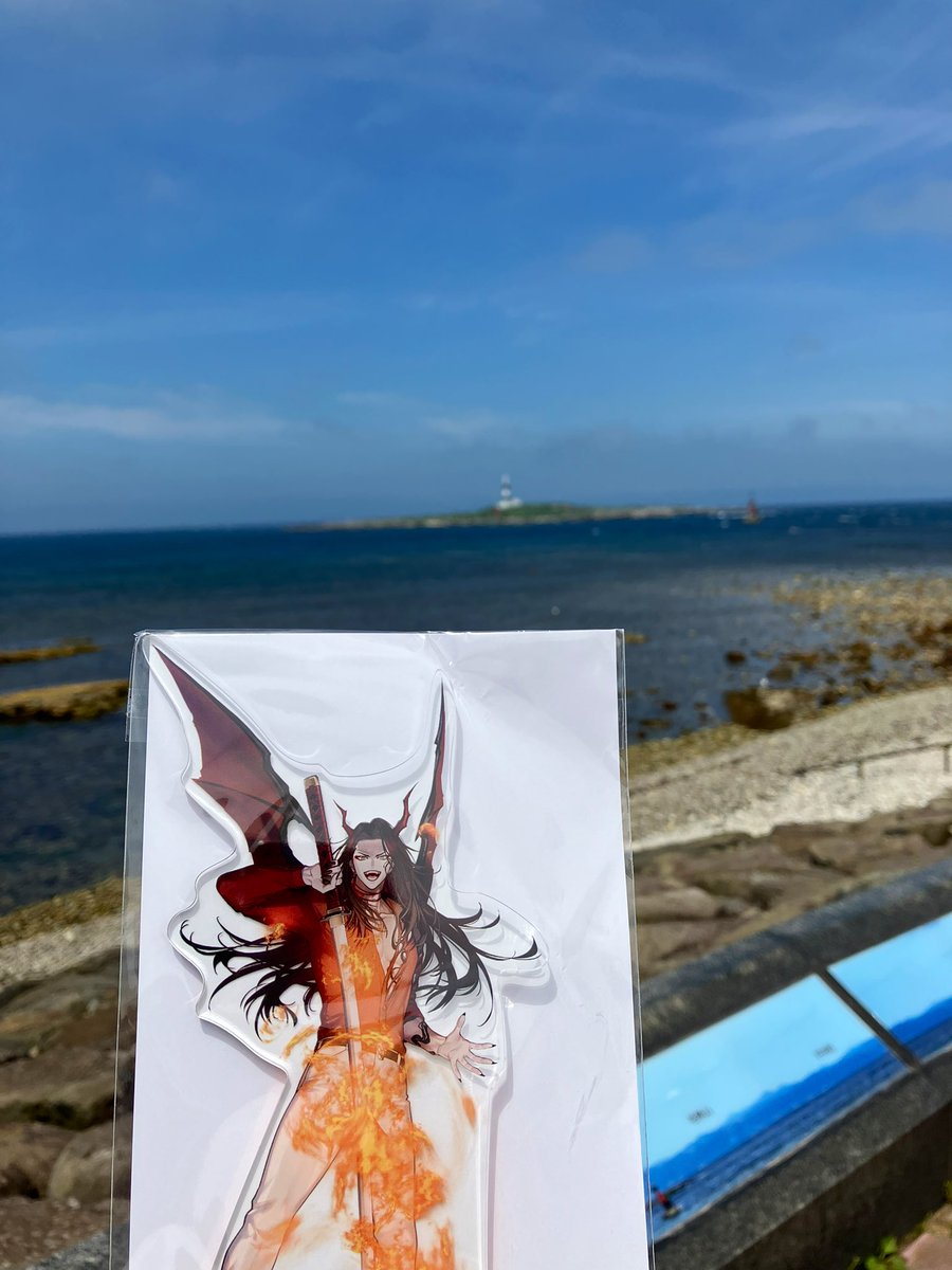 sakuya_k1s's tweet photo. I went to Oma!
I was listening to the soundtrack of “The Demon Hungers” and gazing idly at the sea of Cape Oma.
#VoxAkuma https://t.co/kzdSuOio5r