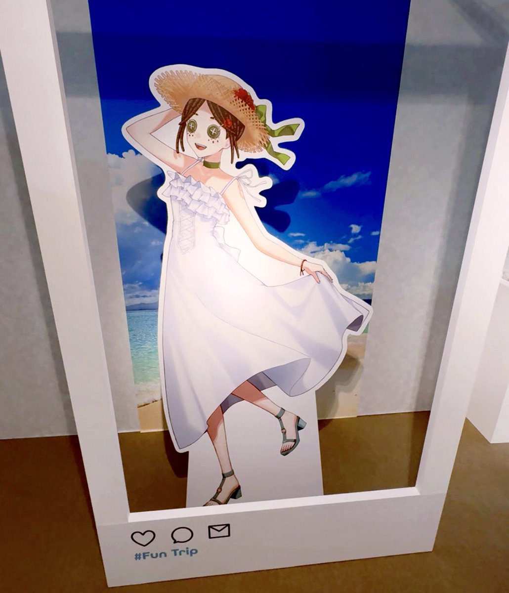 NONNPI's tweet image. アニメイト池袋本店に行ってきたよ！
都道府県キャラ衣装が可愛い🦦

#IdentityVFunTrip 
#第五人格7周年