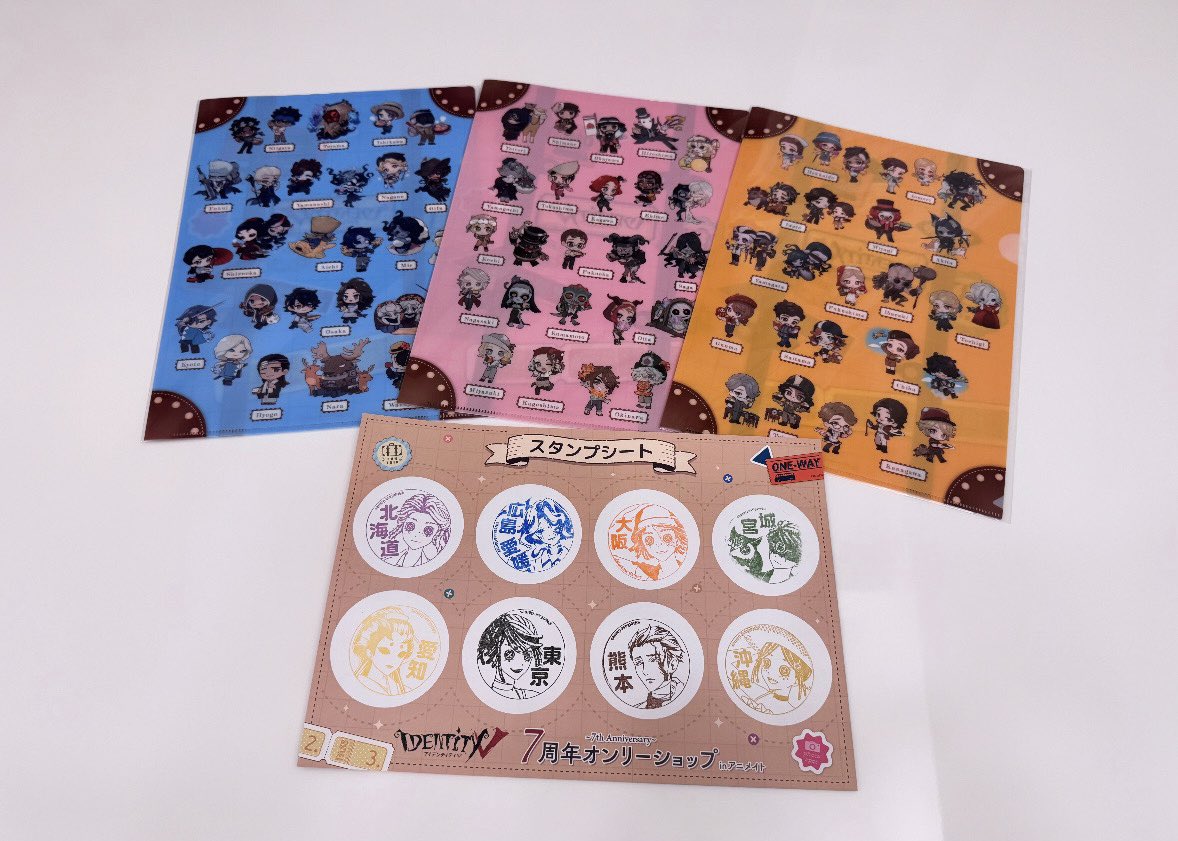 NONNPI's tweet image. アニメイト池袋本店に行ってきたよ！
都道府県キャラ衣装が可愛い🦦

#IdentityVFunTrip 
#第五人格7周年