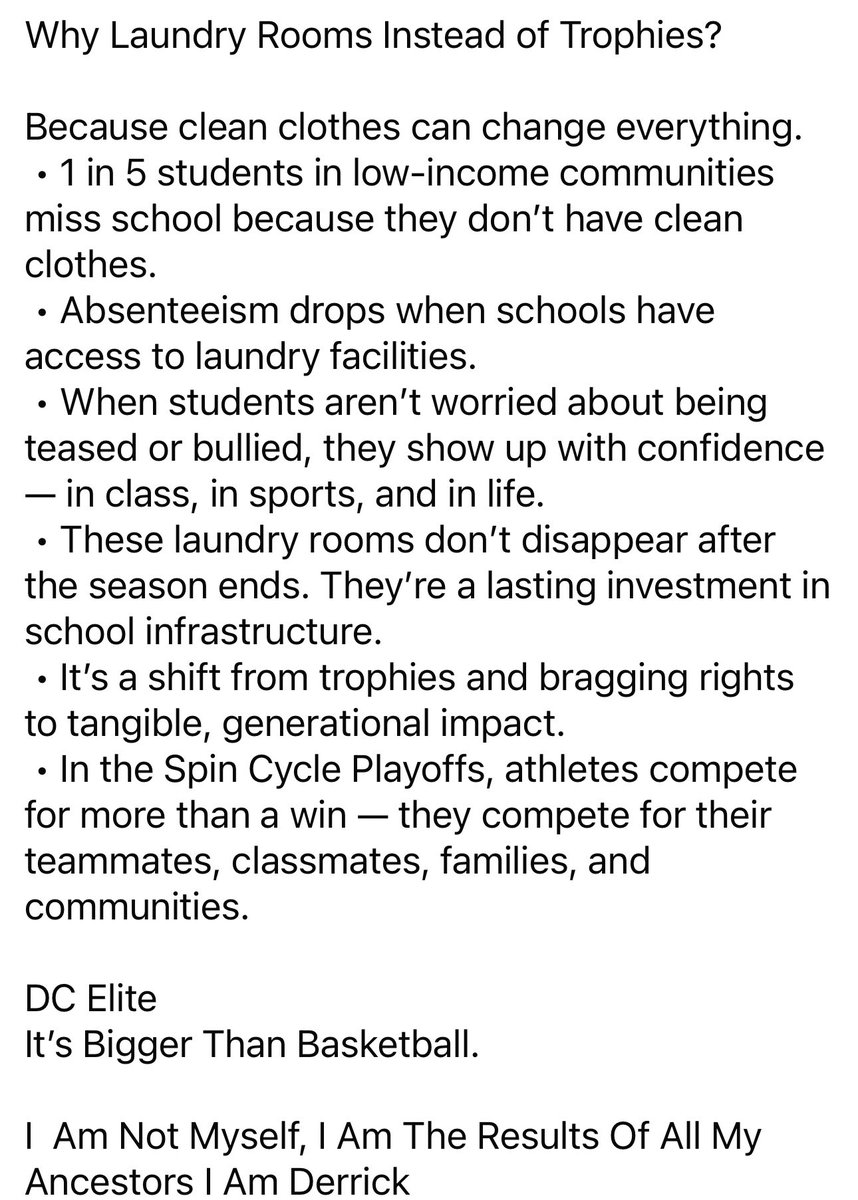You’ll Chasing Trophies We’re Changing Lives