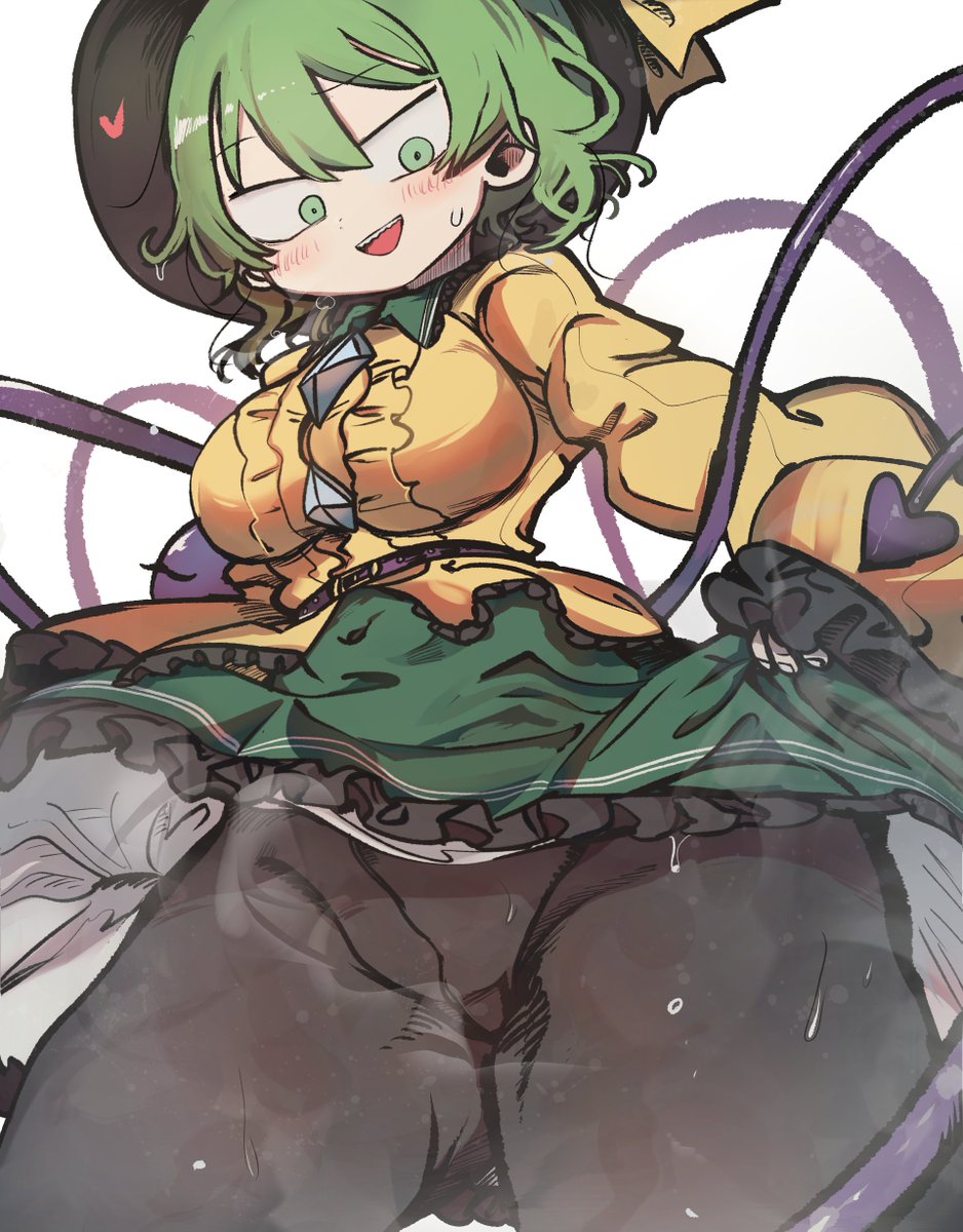 NFWTKDaily's tweet image. 夏でもタイツ