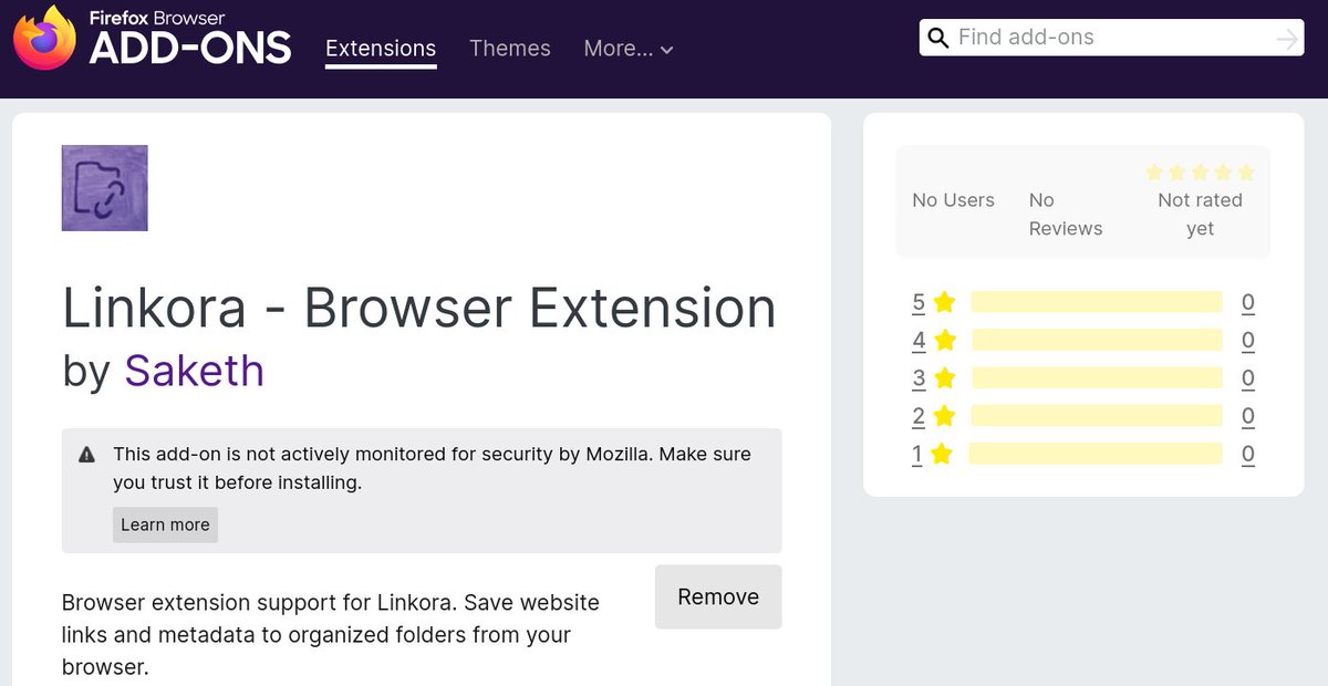 LinkoraApp's tweet photo. Browser extension is now available on Firefox add-ons 

https://t.co/GvTeRqyOYW https://t.co/Y4okgaGBzv