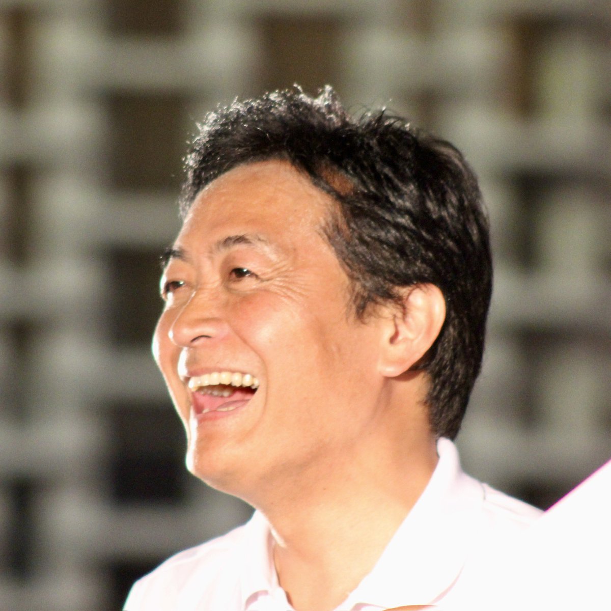 新橋駅前の演説で撮影した玉木代表の最高の笑顔とともに。
#比例は略さず国民民主党 
#玉木雄一郎