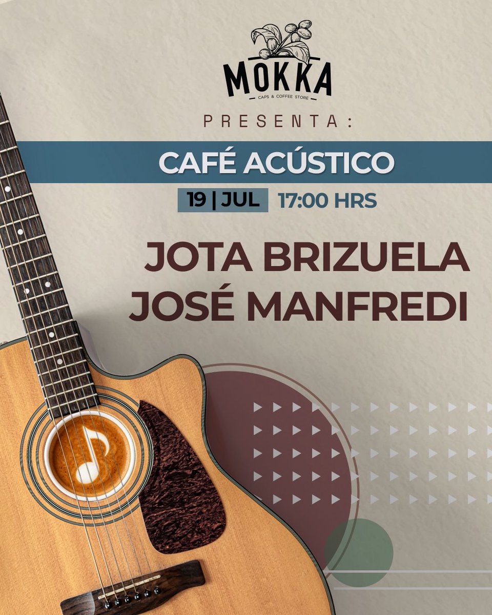 JoseManfrediOK's tweet photo. Nos vemos hoy en Mokka☕️ https://t.co/7iYnkNKVAe