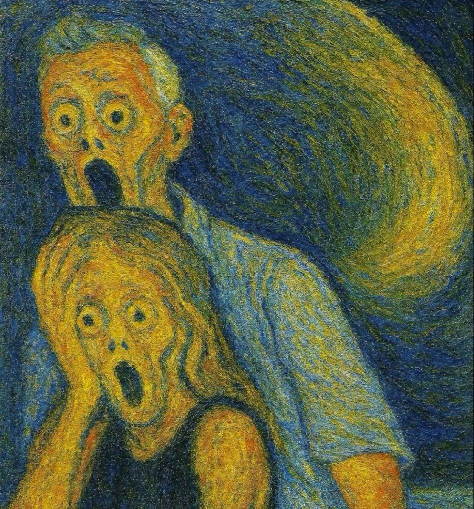 maddenifico's tweet photo. The Scream — the Astronomer version. 😂🤣👇 https://t.co/aVxVgDFEZy