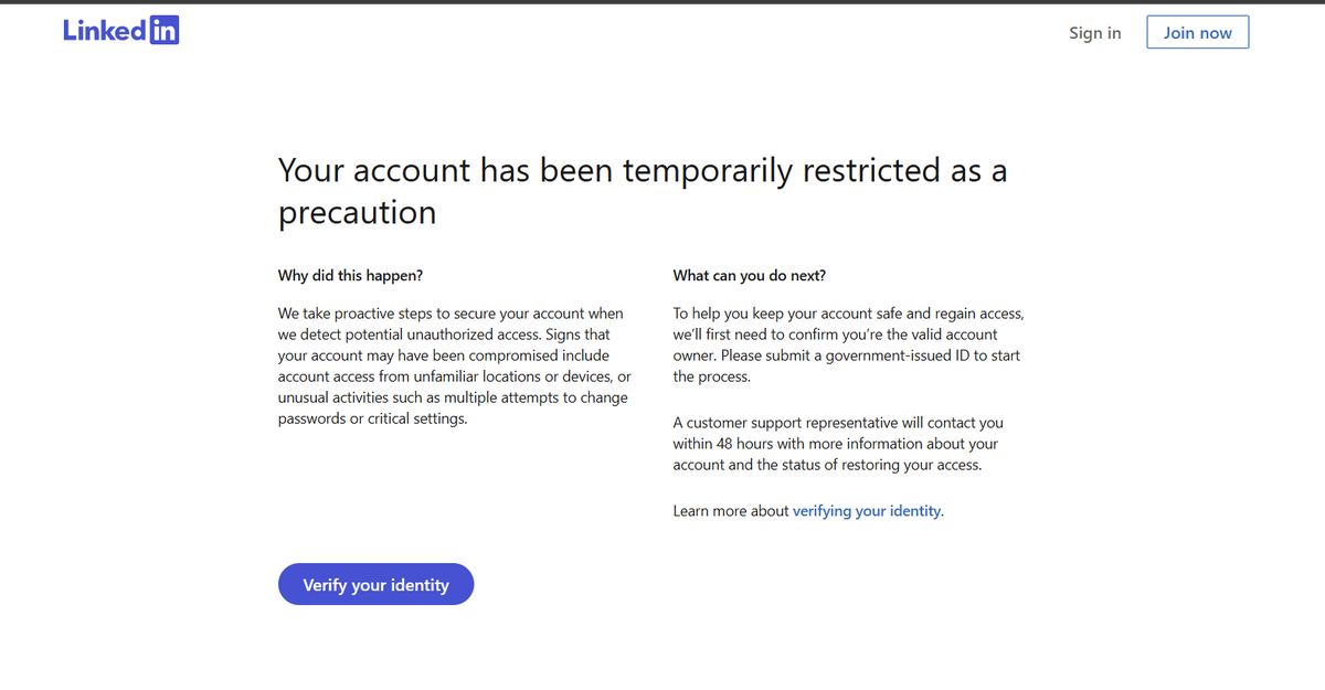 ShivamSshivaay's tweet photo. @LinkedInIndia @LinkedIn @LinkedInHelp
My account was restricted, then hacked. Hacker (Betsy Lee) changed name, enabled 2FA & locked me out.
Persona ID check failed despite valid PAN & ID.
Support is unhelpful.
Fix this ASAP.
📧 sshivamkumarr2005@gmail.com
#LinkedInFail #Hacked https://t.co/yHeuoCyeOL