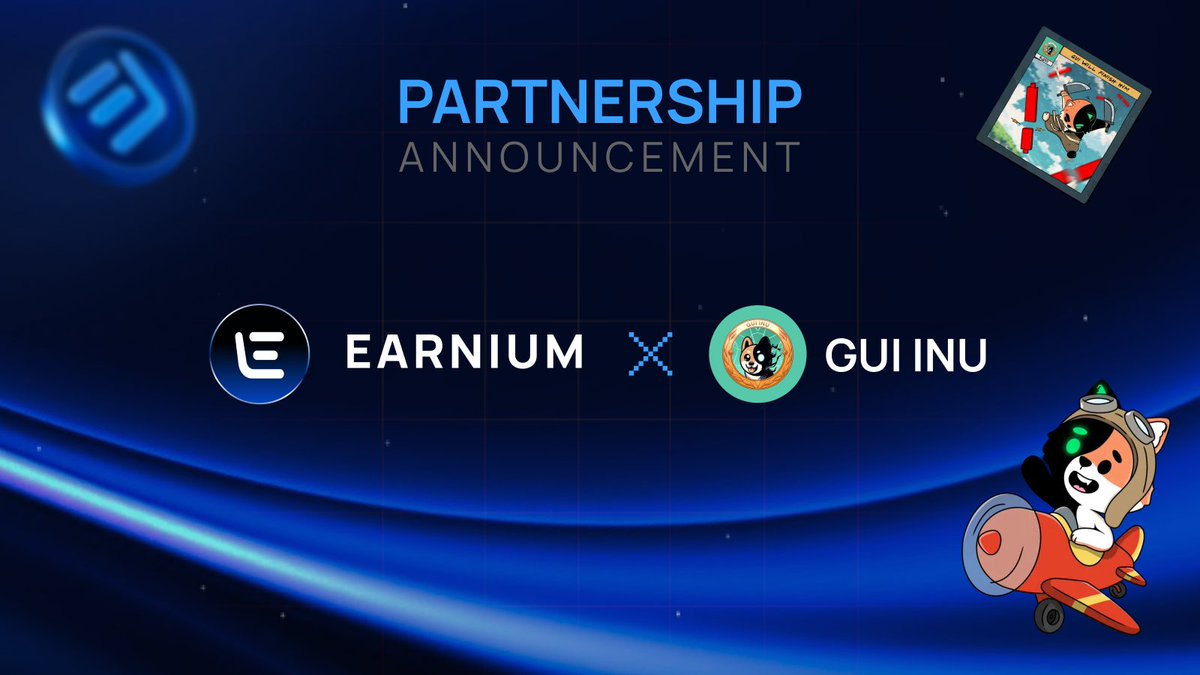 Earnium (@earnium_io) on Twitter photo ๐ถ Say hello to the wild side of Aptos โก๏ธ
๐ค Weโre teaming up with <a href="/guiinuonaptos/">GUI INUโ ๏ธ</a> - the community-powered meme token of <a href="/Aptos/">Aptos</a>. $GUI is more than just memes. Itโs a social utility layer fueling culture, chaos, and creativity on-chain.
Blending humor, grassroots vibes, and Web3 ๐ถ Say hello to the wild side of Aptos โก๏ธ
๐ค Weโre teaming up with <a href="/guiinuonaptos/">GUI INUโ ๏ธ</a> - the community-powered meme token of <a href="/Aptos/">Aptos</a>. $GUI is more than just memes. Itโs a social utility layer fueling culture, chaos, and creativity on-chain.
Blending humor, grassroots vibes, and Web3