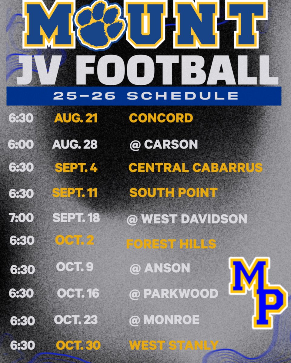 Mount Pleasant Athletics tweet media