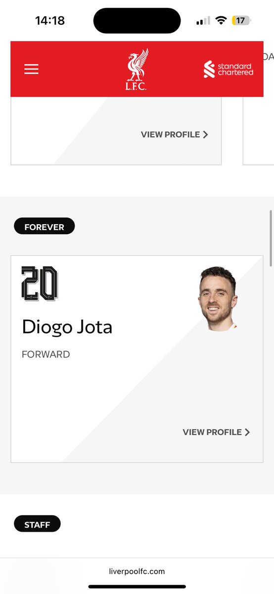 Desde miúdo que tive um fascínio pelo Liverpool FC. A viagem de 2006 foi uma epopeia para sempre que os laços que criei com algum staff reforçaram.
Na tragédia de Diogo Jota e irmão LFC esteve ao melhor nível.
E este pormenor, pequeno mas brutal, é paradigmático. Para sempre!