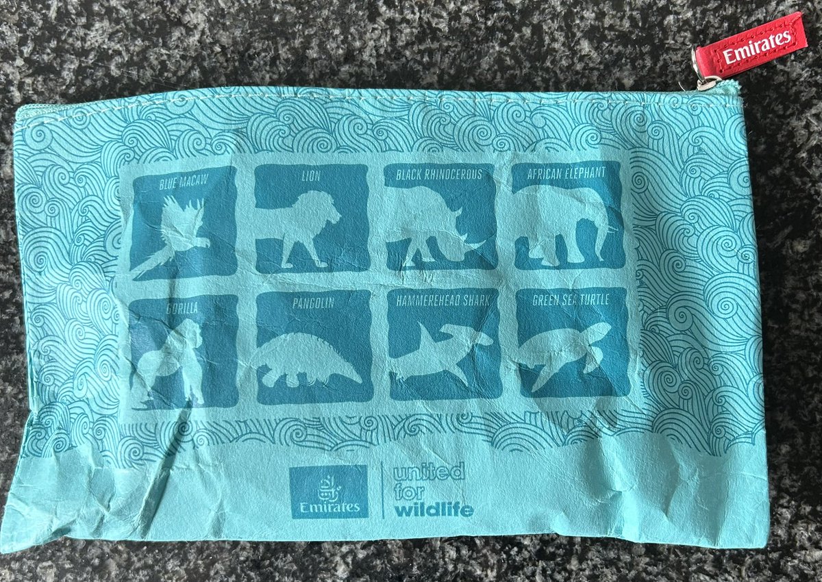 victoriaarbiter's tweet image. Great to see @emirates keeping its pledge to Prince William by continuing the mission to combat the illegal wildlife trade. Using the onboard amenity kits to educate travelers is a fantastic way to raise awareness. @united4wildlife