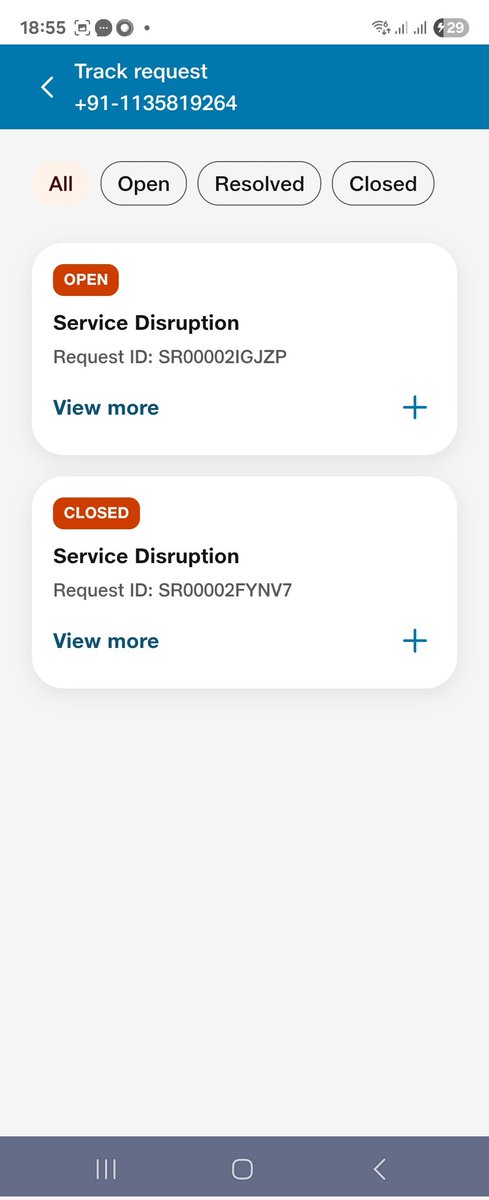 akhil0918's tweet photo. @reliancejio @JioCare  hi 
I am complaining yesterday for jio fiber, my app showing visit today 3 to 4 but till time no visit and app showing reschedule appointment and date given range 21 July. What I will do please suggest https://t.co/bNJMyw3voP