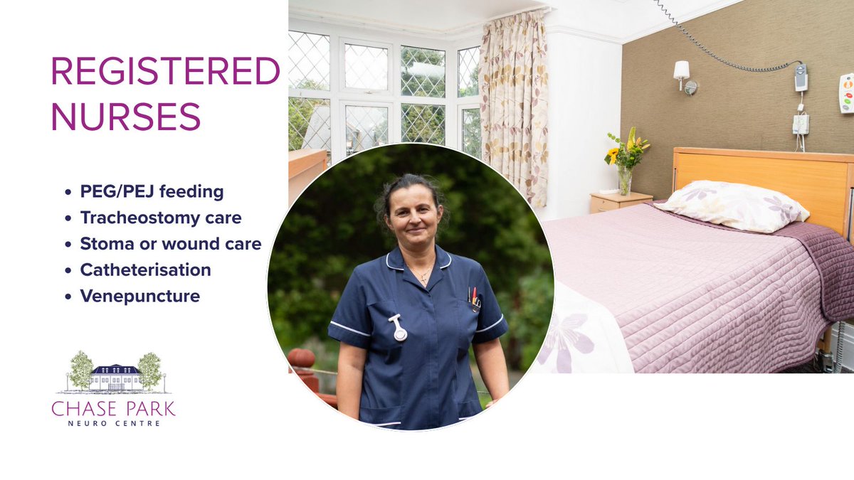 REGISTERED NURSES 👩‍⚕️👨‍⚕️

We have registered nurses on site 24 hours per day who are able to care for clients who require:

🩺 PEG/PEJ feeding
🩺 Tracheostomy care
🩺 Stoma or wound care
🩺 Catheterisation
🩺 Venepuncture