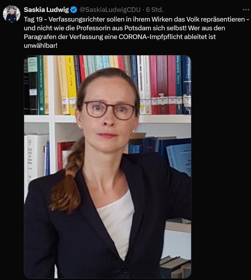 DraconTV's tweet image. Hallo @SaskiaLudwigCDU.
Wurde Ihnen in den verdammten Kaffee gepinkelt oder was zur Hölle soll diese persönliche Jagd als Abgeordnete des Bundestages?
Das ist ja sogar noch erbärmlicher als Jens Spahns peinliche Performance der letzten Wochen.
Was zur Hölle stimmt mit der…