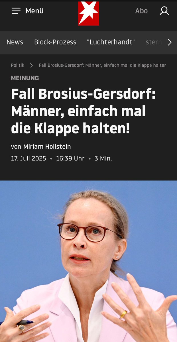 JonasSimon1701's tweet photo. Dieselbe Schlagzeile mit "Frauen, einfach mal…" wäre natürlich sexistisch, Patriarchat und noch vieles schlimmeres mehr… https://t.co/VXTAI95RMY