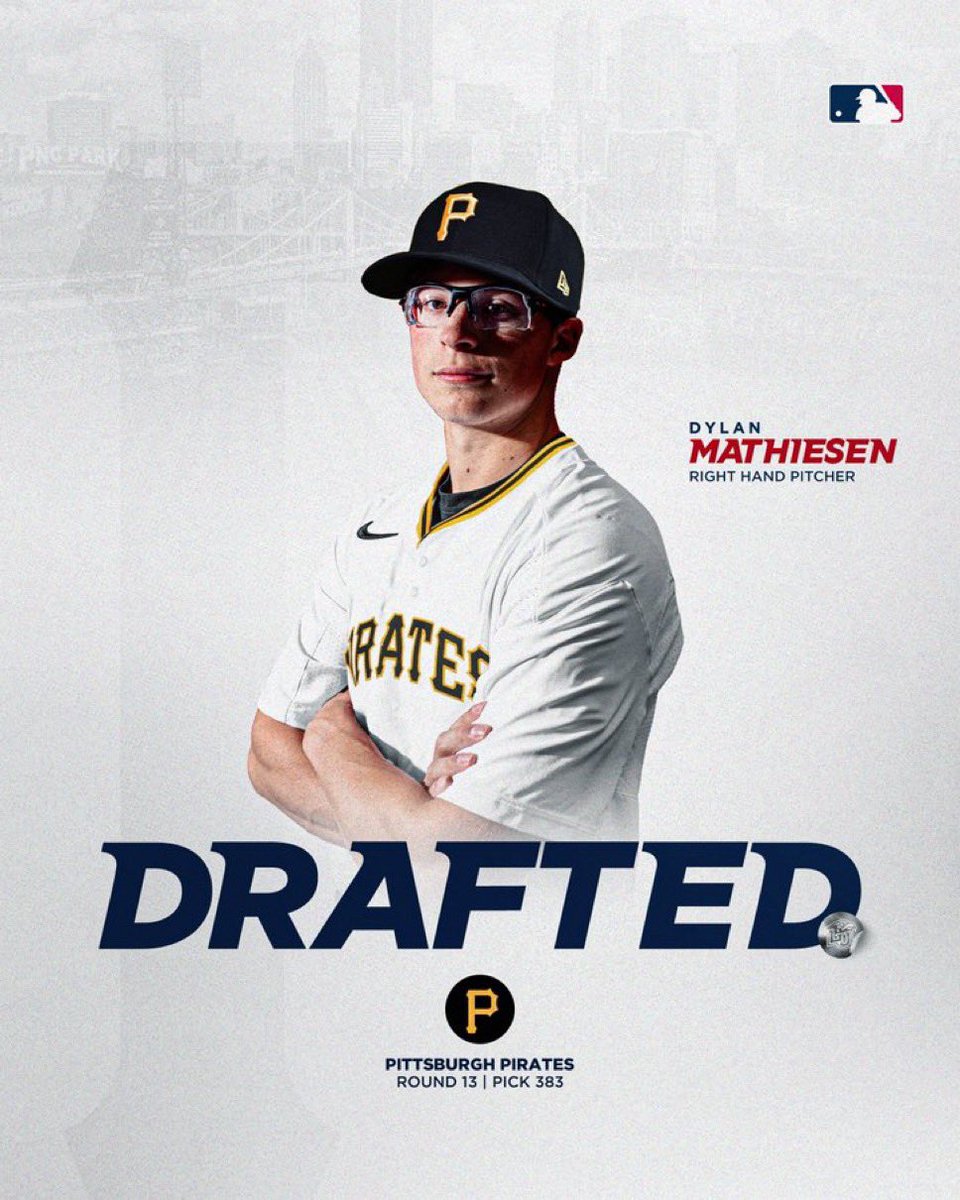 RepDeluzio's tweet image. Congrats to @MontourSD’s Dylan Mathiesen on getting drafted by our own @Pirates! Welcome to pro baseball, Dylan—we’re all so proud.
sportsnetpittsburgh.com/2025/07/18/mee…