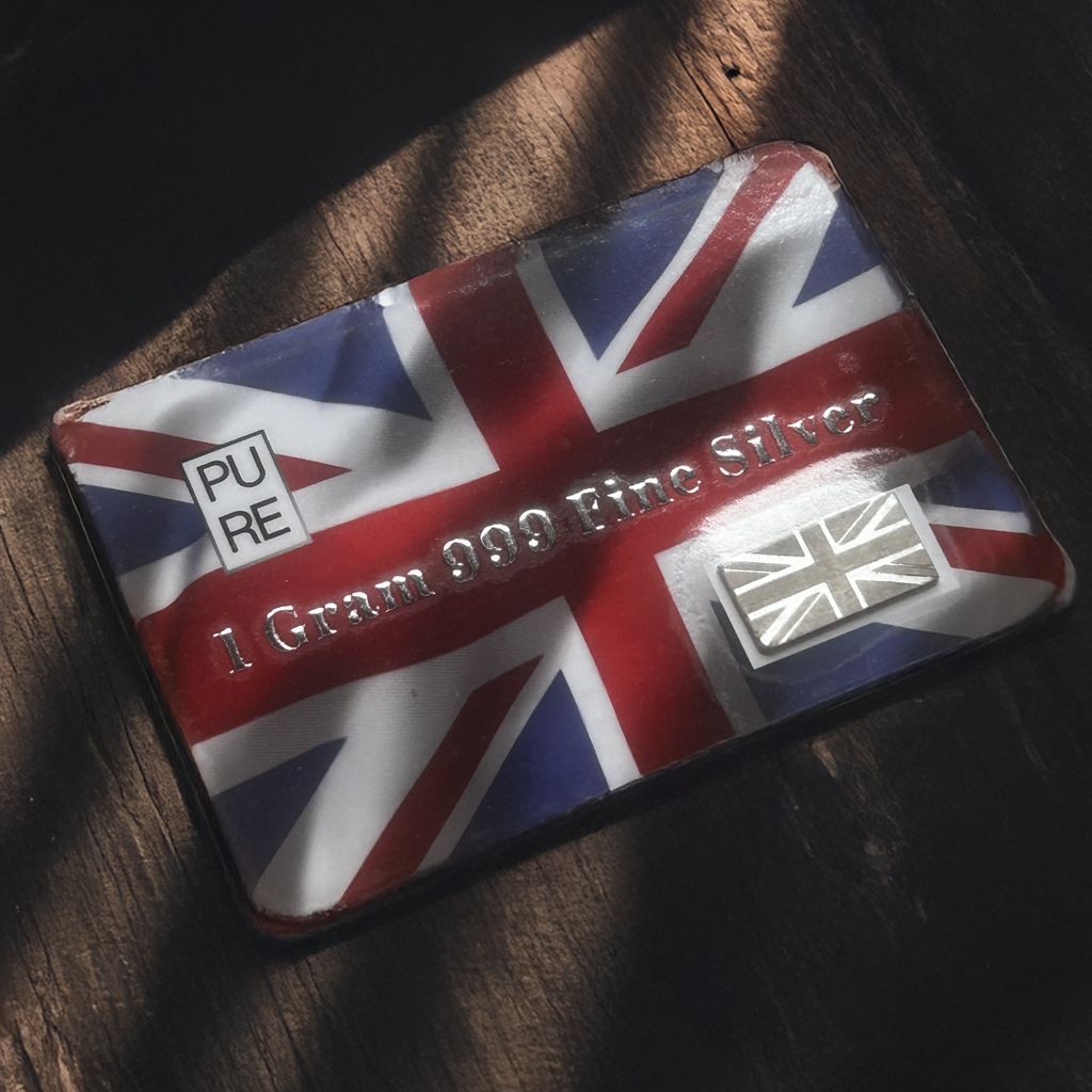 InfoScottish's tweet image. Ever wanted to own a piece of Britain that’s smaller than your morning biscuit? Introducing the 1 gram Union Jack 999 Fine Silver bar, handmade in Scotland! That’s right—it's like having a tiny flag waving proudly in your pocket.

purescottishsilver.co.uk/product/1-gram… 

#unionjack #solidsilver