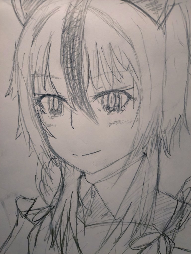 hrk_cos's tweet image. 暇つぶしに落書き（なぐり書き）
記憶を頼りにルフちゃん描いた