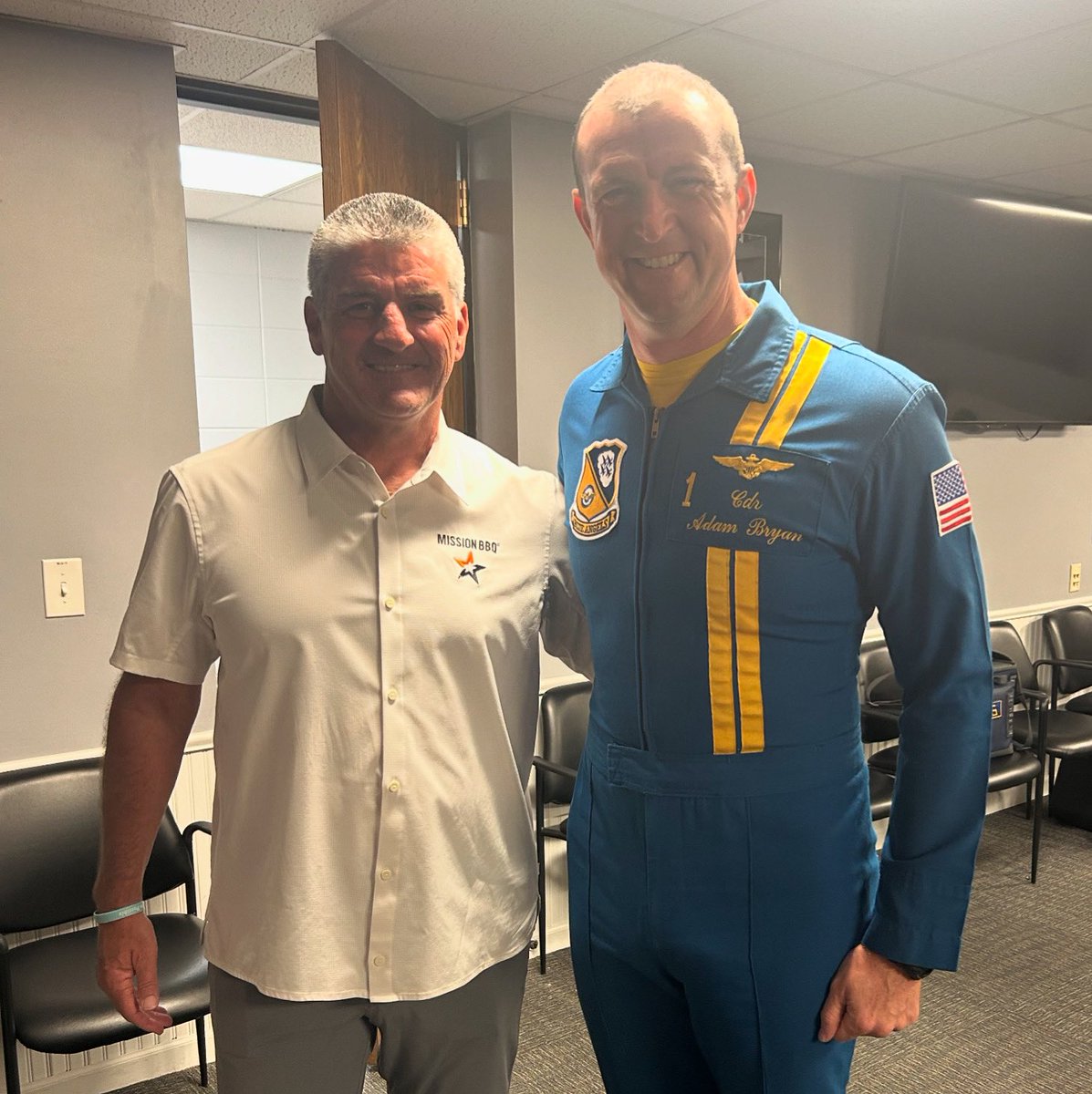 Honored to Serve The <a href="/BlueAngels/">Blue Angels</a> at the Milwaukee Air Show.