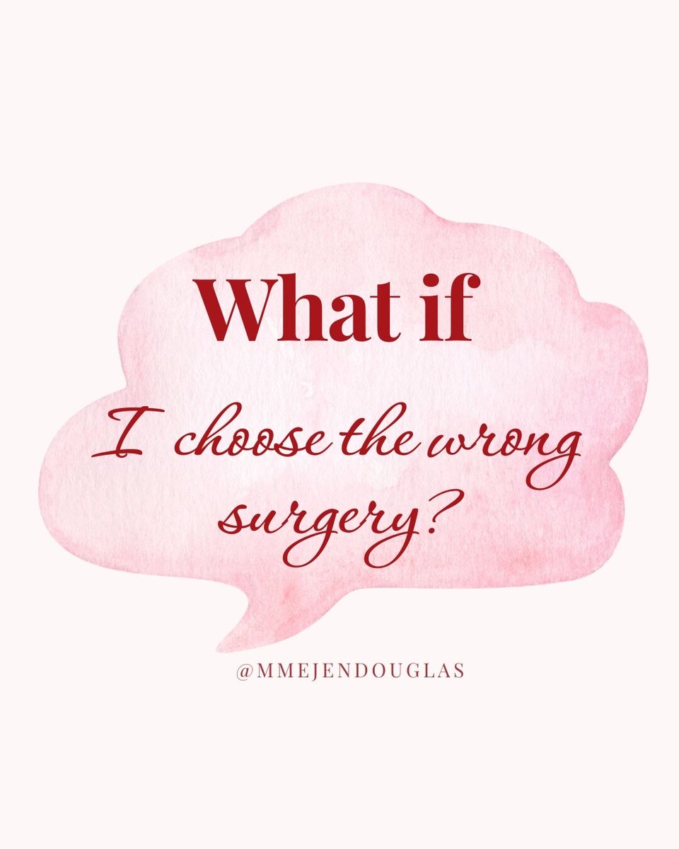 mmejendouglas's tweet image. As overwhelming as choosing between a lumpectomy or mastectomy is, there is no wrong choice. Both surgeries work. And it’s hard to decide. Here’s a process to help:
jenniferadouglas.com/lumpectomy-or-…
#bcsm