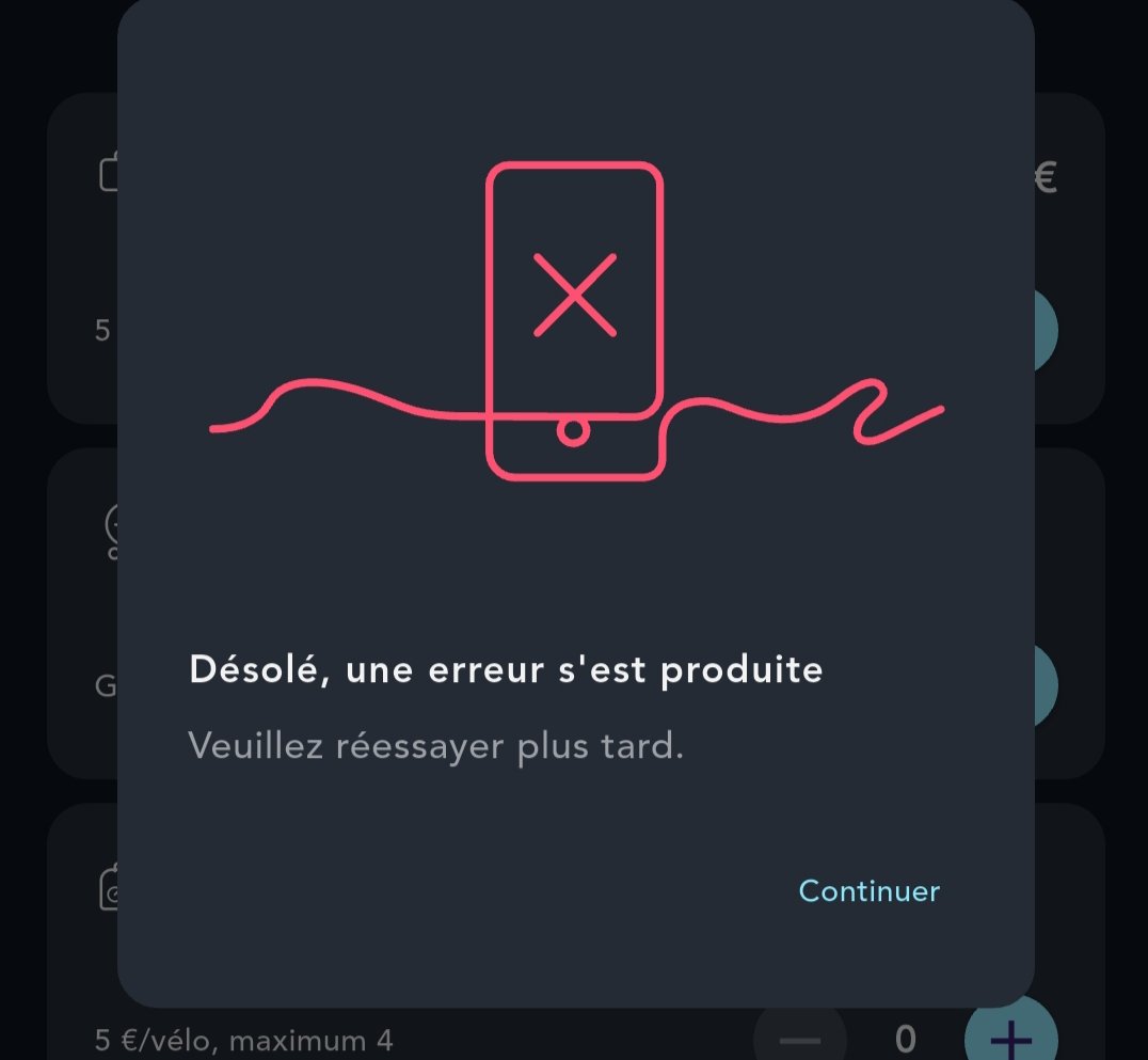 ThrowLink12348's tweet photo. @SNCFConnect Je rencontre un problème pour échanger mon billet : je souhaite modifier l’heure de départ, mais à chaque tentative, le même message d’erreur s’affiche (voir capture d’écran). Cela dure depuis hier.
Pourriez-vous m’indiquer comment résoudre ce problème ? https://t.co/ATcTyV9va5