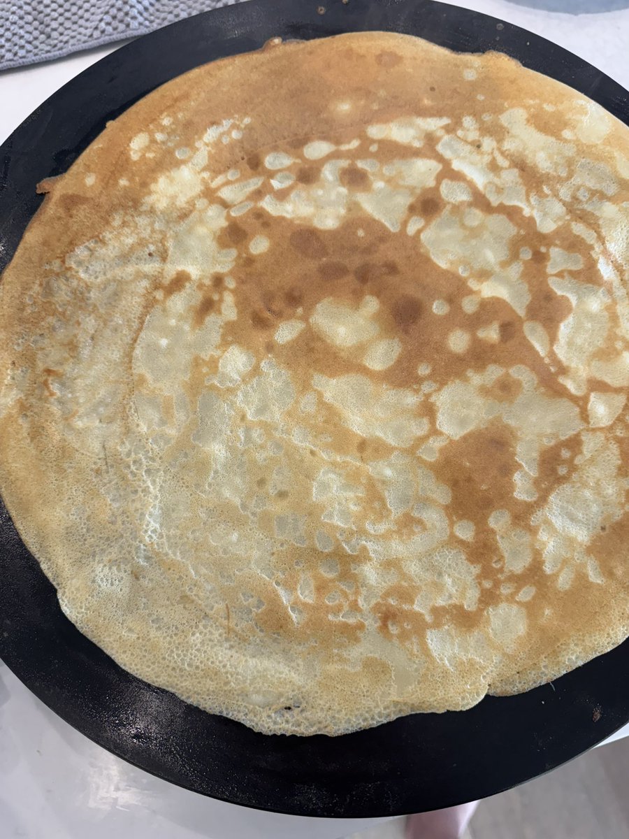 alexisohanian's tweet image. Crêpe Saturday for the girls and you know they don’t let me sleep in