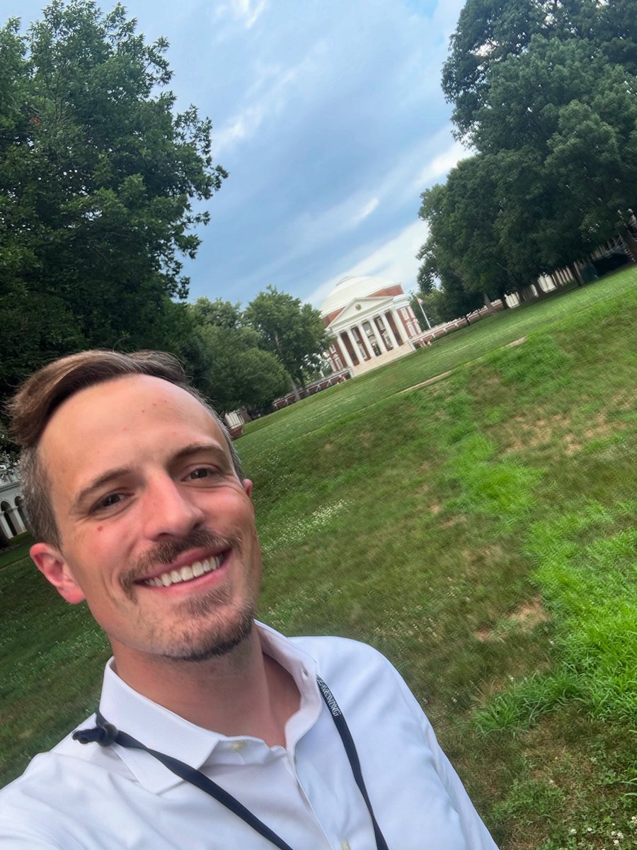 maxrrymer's tweet image. Last week I had a chance to attend a legislative conference at in Virginia. We got a tour of the campus at UVA as part of it and, at 34 years old, I think I finally reached an age where historical tours aren’t boring. It was hard not to be romantic about America during it - and…