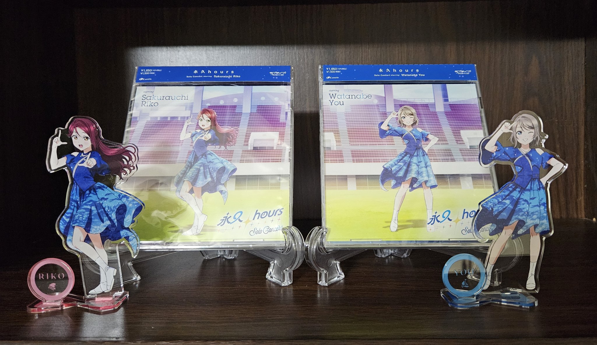 逢田梨香子 Aqours 永久hours パネル 桜内梨子 A賞 永氏 on X: 