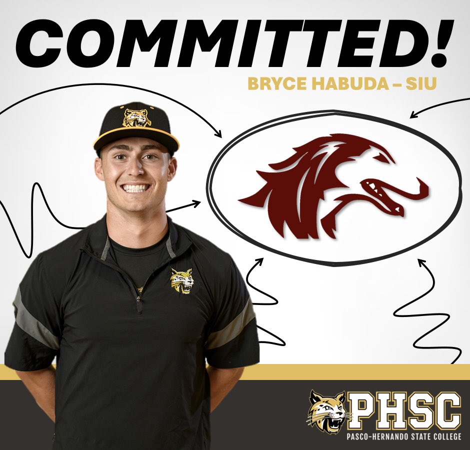 AthleticsPHSC's tweet image. COMMITTED. Bryce Habuda of the Men’s Baseball Team has committed to Southern Illinois University!
PHSC Athletics wishes you the best of luck in your future endeavors. Go Bobcats! 😼
#BackTheCats 🐾