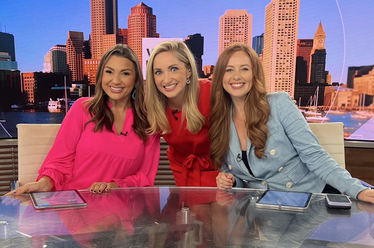 Lexie O'Connor (@lexieoconnorwx) on Twitter photo Always a great morning working with these ladies! Hope you have a lovely Saturday! ☀️☀️☀️
<a href="/wbz/">WBZ | CBS News Boston</a> <a href="/jorjagolinzer/">Jordyn Jagolinzer WBZ</a> <a href="/AnnaMeiler/">Anna Meiler</a> Always a great morning working with these ladies! Hope you have a lovely Saturday! ☀️☀️☀️
<a href="/wbz/">WBZ | CBS News Boston</a> <a href="/jorjagolinzer/">Jordyn Jagolinzer WBZ</a> <a href="/AnnaMeiler/">Anna Meiler</a>