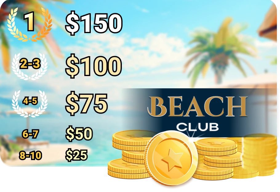 Día 2️⃣ de “BEACH CLUB” en Amateur TV 🌞

🏆 Participa en el RANKING de hoy y llévate uno de los increíbles premios 💰 No te olvides de avisar cuando estés ONLINE en redes sociales 🟢

💎 Además tienes premios extras (Happy y monedas) en el tweet fijado de <a href="/amateur_tv/">Amateur.tv Official</a> 🥰