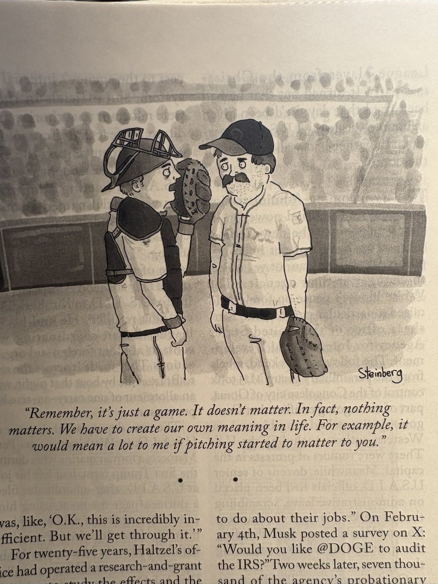 I wonder if Scottie Scheffler reads The New Yorker?