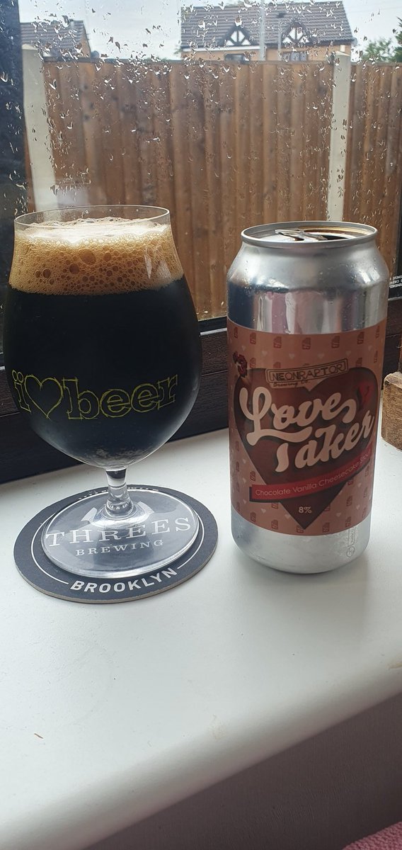 Jim Larvan (@treetonmiller) on Twitter photo Moving onto an 8% Chocolate Vanilla Cheesecake Stout by <a href="/neonraptorbrew/">Neon Raptor Brewing Co.</a> Pretty good! Miserable outside, but not inside ππ»π Moving onto an 8% Chocolate Vanilla Cheesecake Stout by <a href="/neonraptorbrew/">Neon Raptor Brewing Co.</a> Pretty good! Miserable outside, but not inside ππ»π